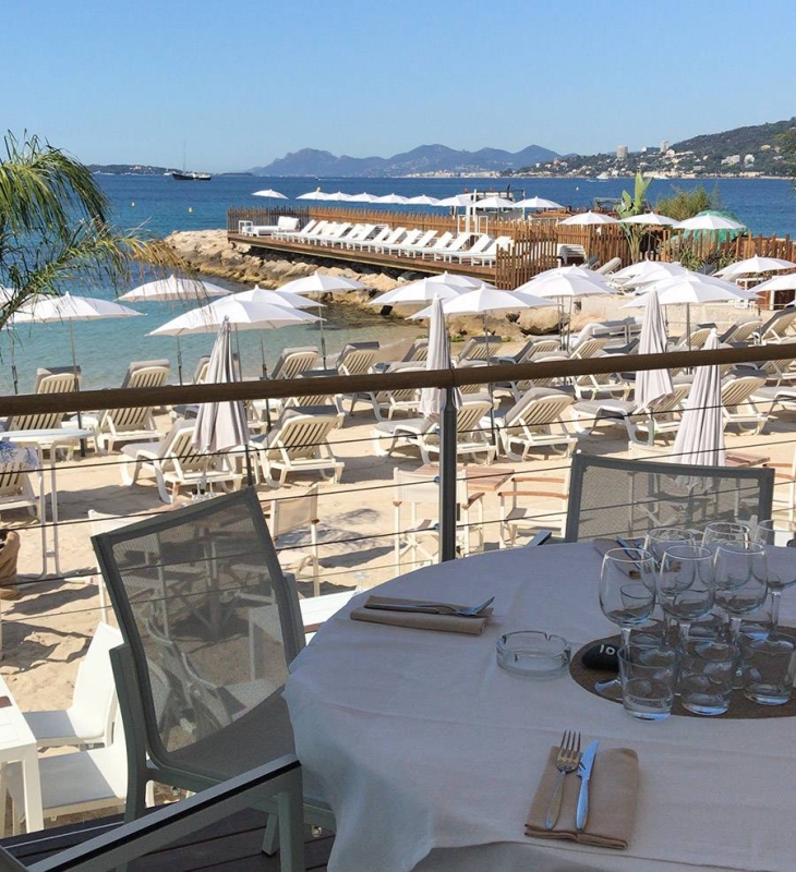 L'Esterel - Restaurant Plage Juan les Pins - meilleur restaurant JUAN LES PINS